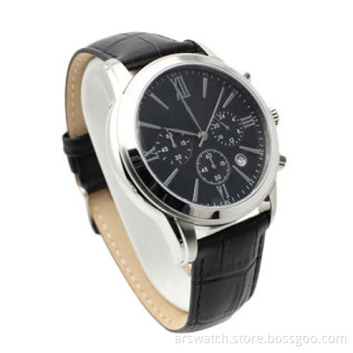 All stainless steel watch men, high quality Japan movement, 5 ATM waterproof